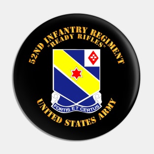 52nd Infantry Regiment - Ready Rifles Pin