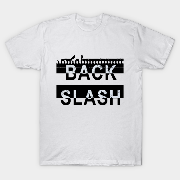 Discover Back slash - Simple - T-Shirt