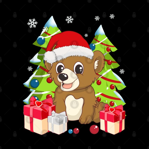 Santa Cute Bear Christmas by TheBeardComic