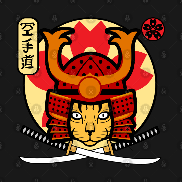 Samurai Cat by FullOnNostalgia