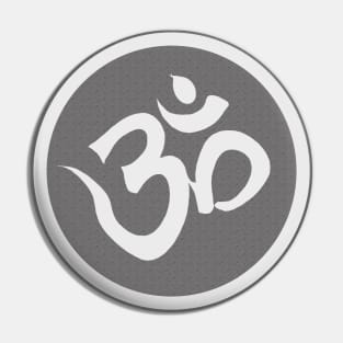 Om Spirituality Awareness Meditation Yoga Pin