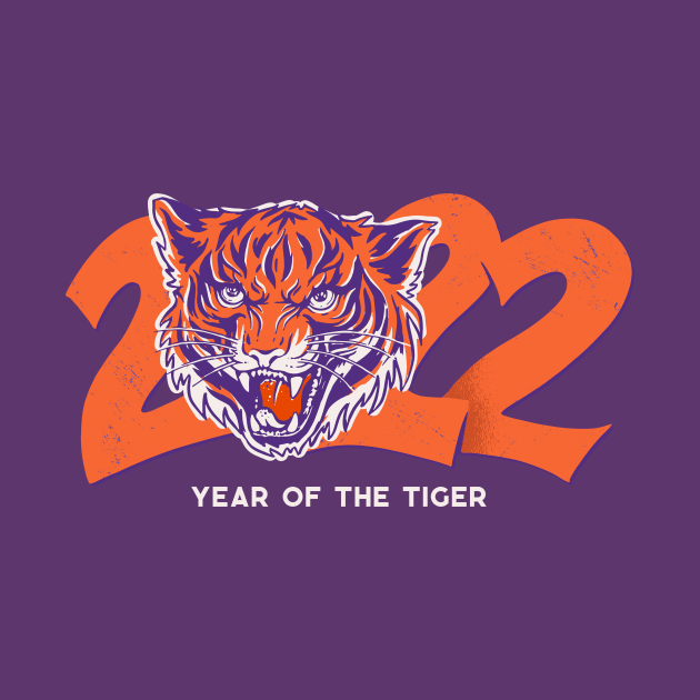 2022 Year of the Tiger // Tiger Football by SLAG_Creative