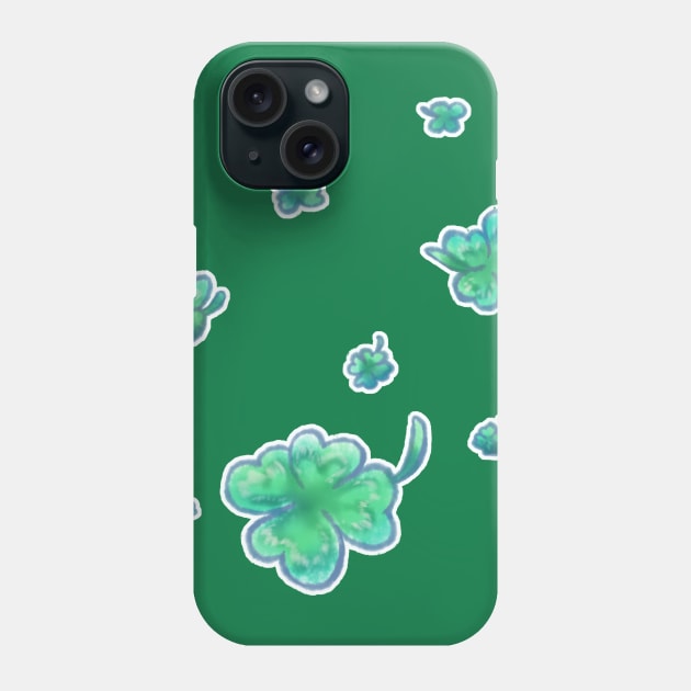 Shamrock Shower Phone Case by BonBonBunny