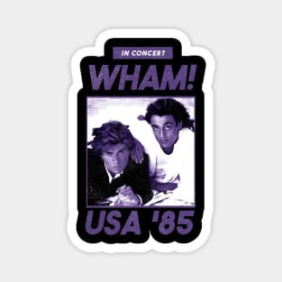 wham vintage retro Magnet