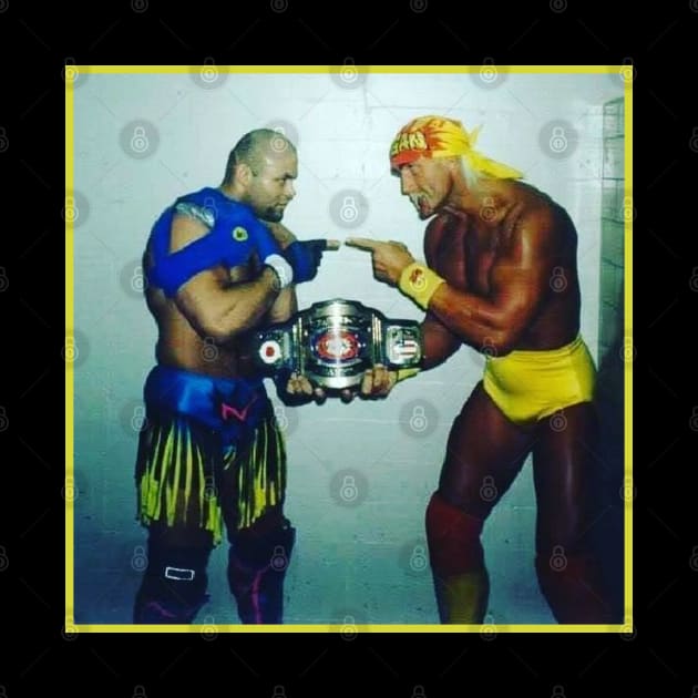 Two true fighting legends by SUPER BOOM TO THE LEGENDS