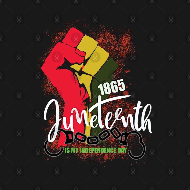 Juneteenth 1865 is my independence day by Designer Koplak