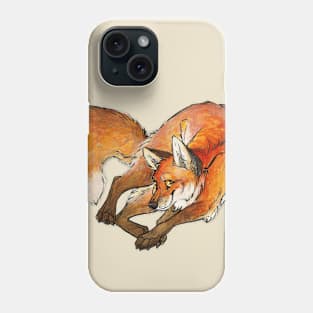 Fox Hearted Phone Case