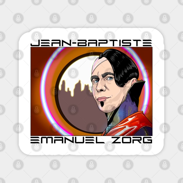 ZORG Magnet by Eyeballkid-