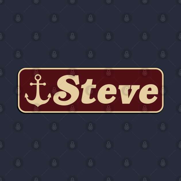 Steve Harrington name tag - Stranger Things by Dopamine Creative