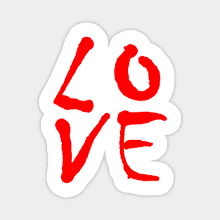 L O V E Magnet