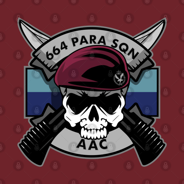 664 Para Squadron (Front & Back logo) by TCP