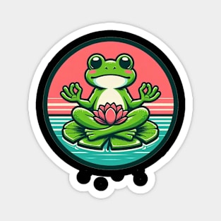 Peace frog Magnet