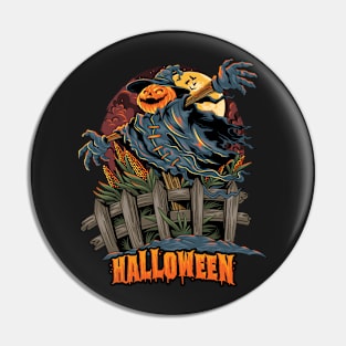 Scarecrow - Halloween Pin