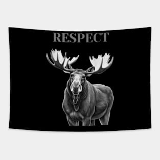 Moose, demand respect Tapestry