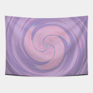 Swirl Pastel Colors Purple Pink Tapestry