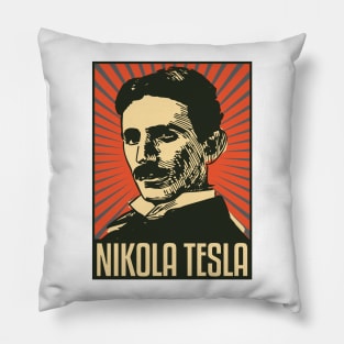 Nikola Tesla Pillow