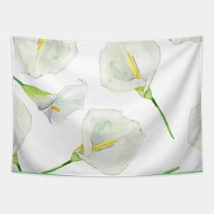 Cute White Flowers Pattern | Beautiful Floral Tapestry