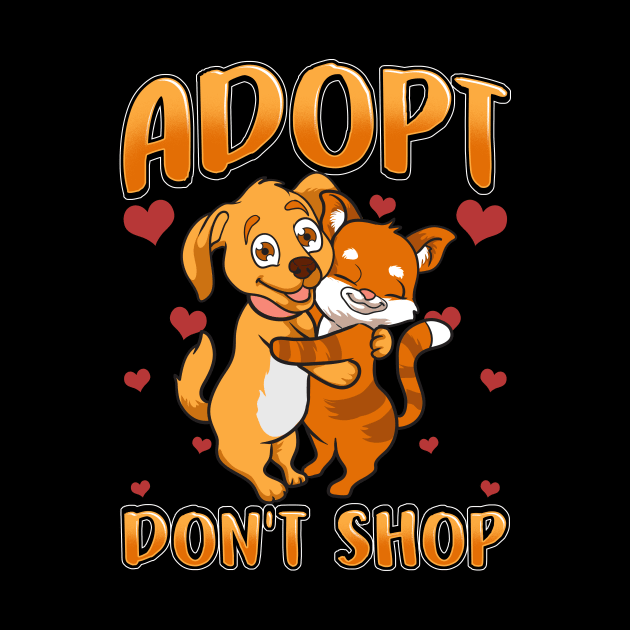 Adopt Don't Shop Cat & Dog by theperfectpresents