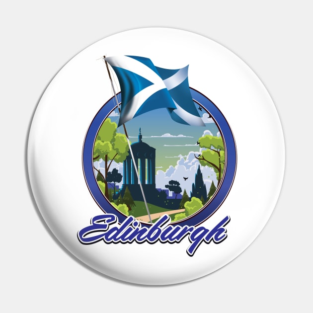 Edinburgh Scotland logo Pin by nickemporium1