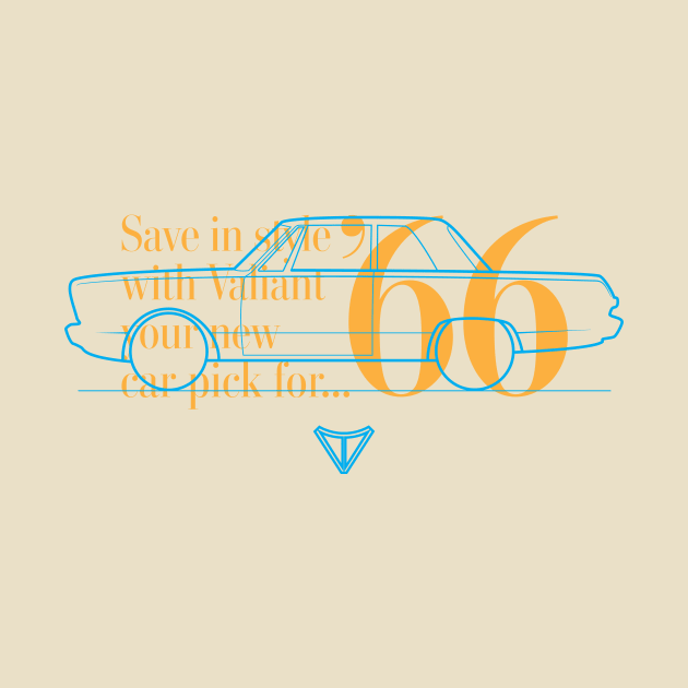 1966 Valiant (2-Door Sedan) - Save in Style! by jepegdesign