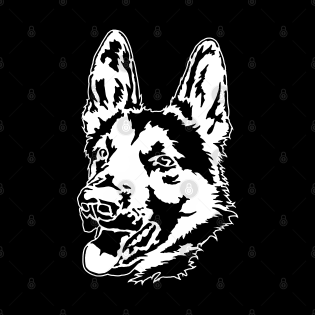 German shepherd by Anilia