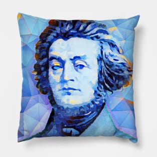 Adam Mickiewicz Portrait | Adam Mickiewicz Artwork | Adam Mickiewicz  Painting 14 Pillow