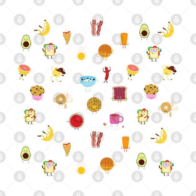 Food pattern by Rubi16