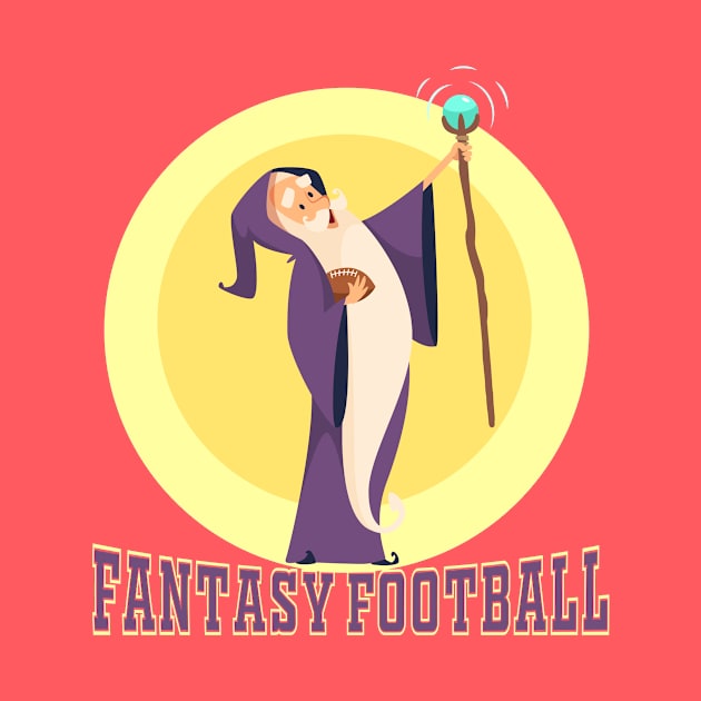 Fantasy Football Wizard by LittleBunnySunshine