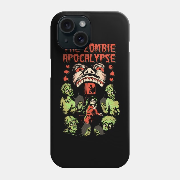 The Zombie Apocalypse Phone Case by Lima's