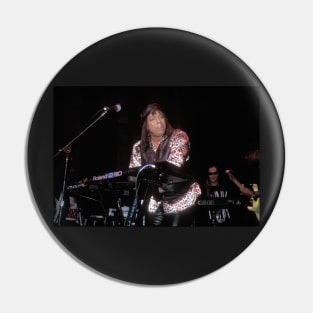 Rick James Photograph Pin