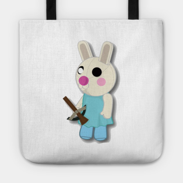 Piggy Roblox Bunny Roblox Roblox Characters Piggy Roblox Tote Teepublic Au - empty roblox bag make free shirts on roblox