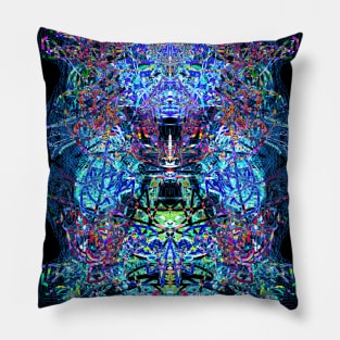 Meditation psychedelic fantasy Pillow