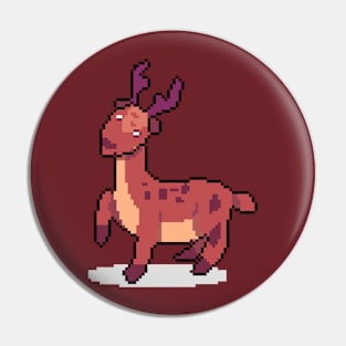 A Menagerie of Pixels Goat Pin