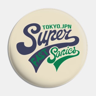 Tokyo japan super fast service Pin