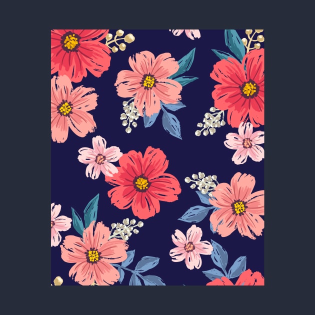 Flowers Panttern by AWESOME ART