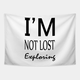 I'm not lost exploring Tapestry