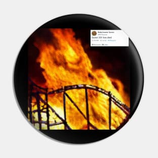 Rollercoaster Death Pin