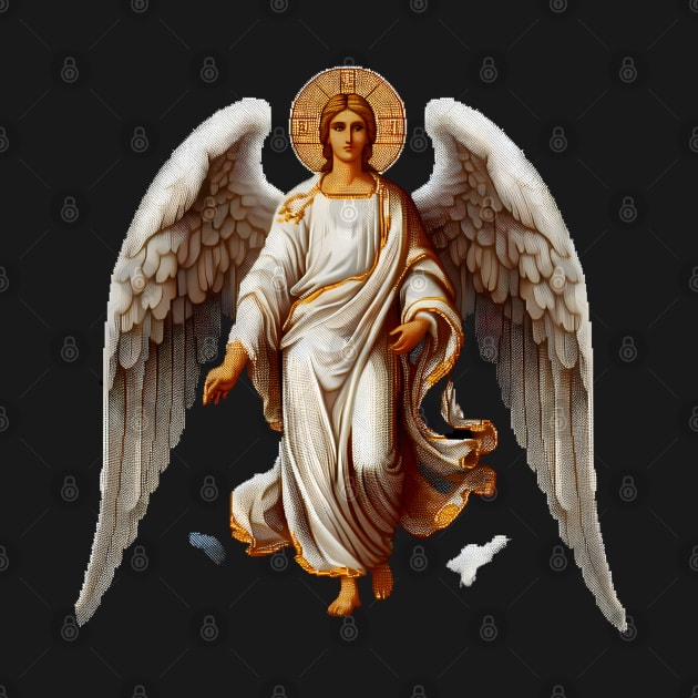 catholic gift - angel catholic gift by vaporgraphic