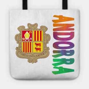 Andorra Coat of Arms Design Tote