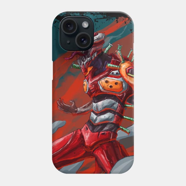 Evangelio: Eva 02 Phone Case by UrifGraphic