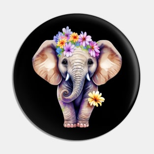 baby elephant Pin