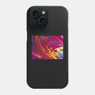 Purple Fire Phone Case