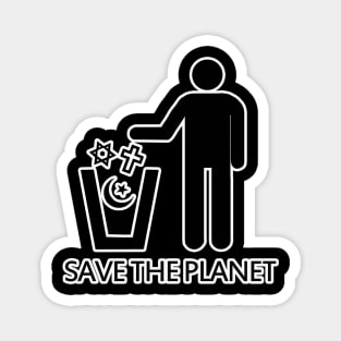 Save The Planet - Religions Magnet