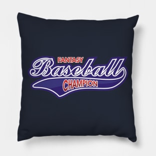 Fantasy Baseball Champion Swash Pillow