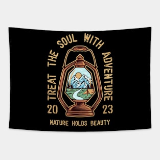 Treat The Soul With Adventure Tapestry