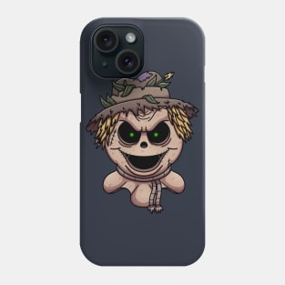 Evil Scarecrow Face Phone Case