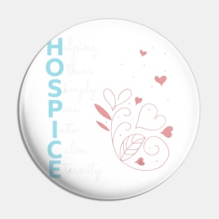 Hospice Nurse T Shirt End of Life Terminal Care Pin