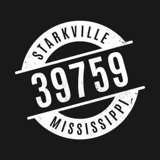 Starkville Mississippi 39759 Zip Code T-Shirt