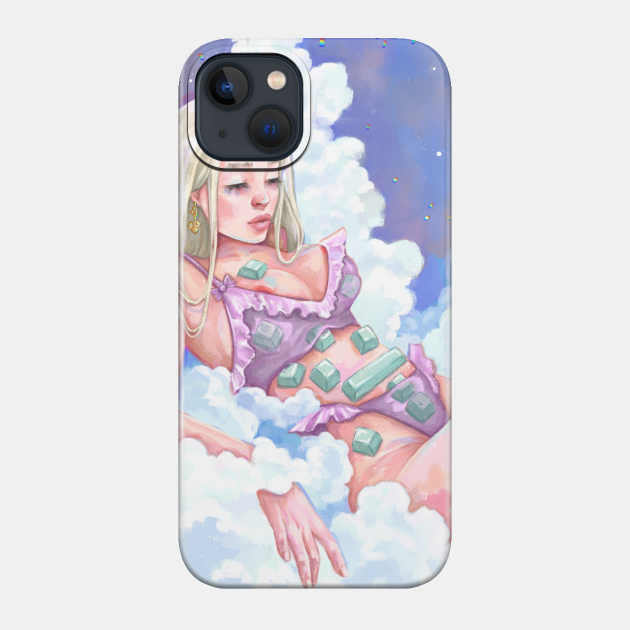 Cloud - Sexy Woman - Phone Case