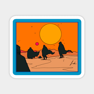 Sand Wander Magnet